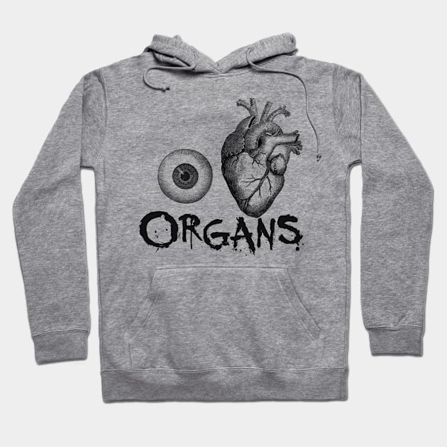 eye heart organs Hoodie by GeekTragedy